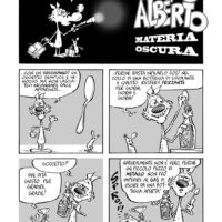 Seconda tavola del fumetto Materia Oscura con LUPO ALBERTO, scritta da Francesco Artibani e disegnata da Silver