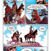 The EO Issue, terza pagina del fumetto creato da Alessio Schreiner e Donald Soffritti