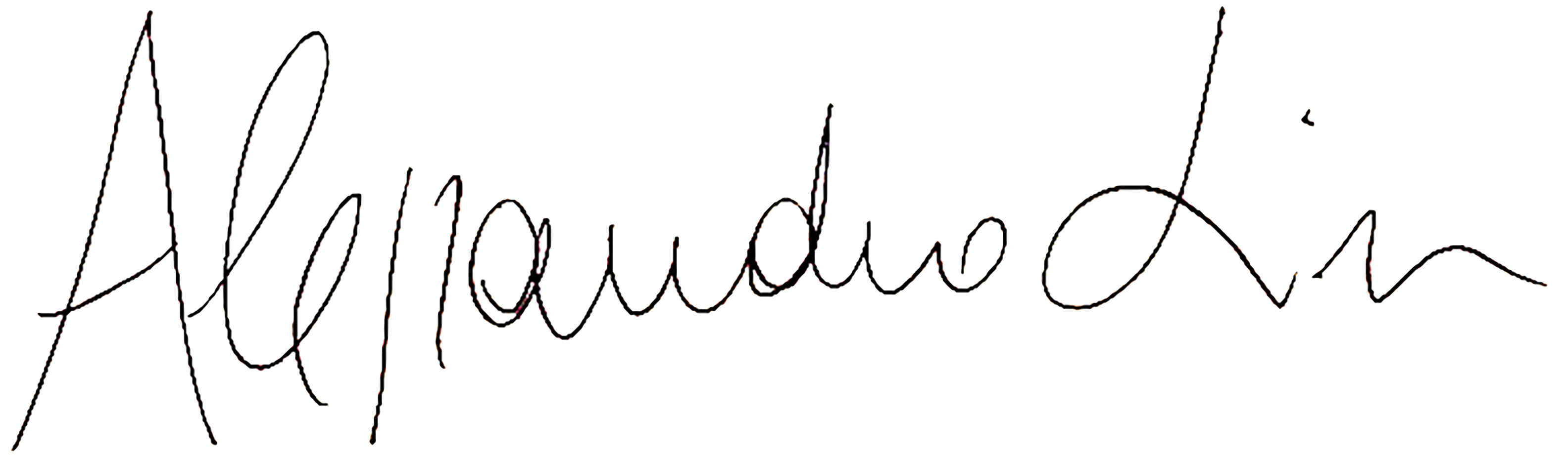 Firma di Alessandro Lise