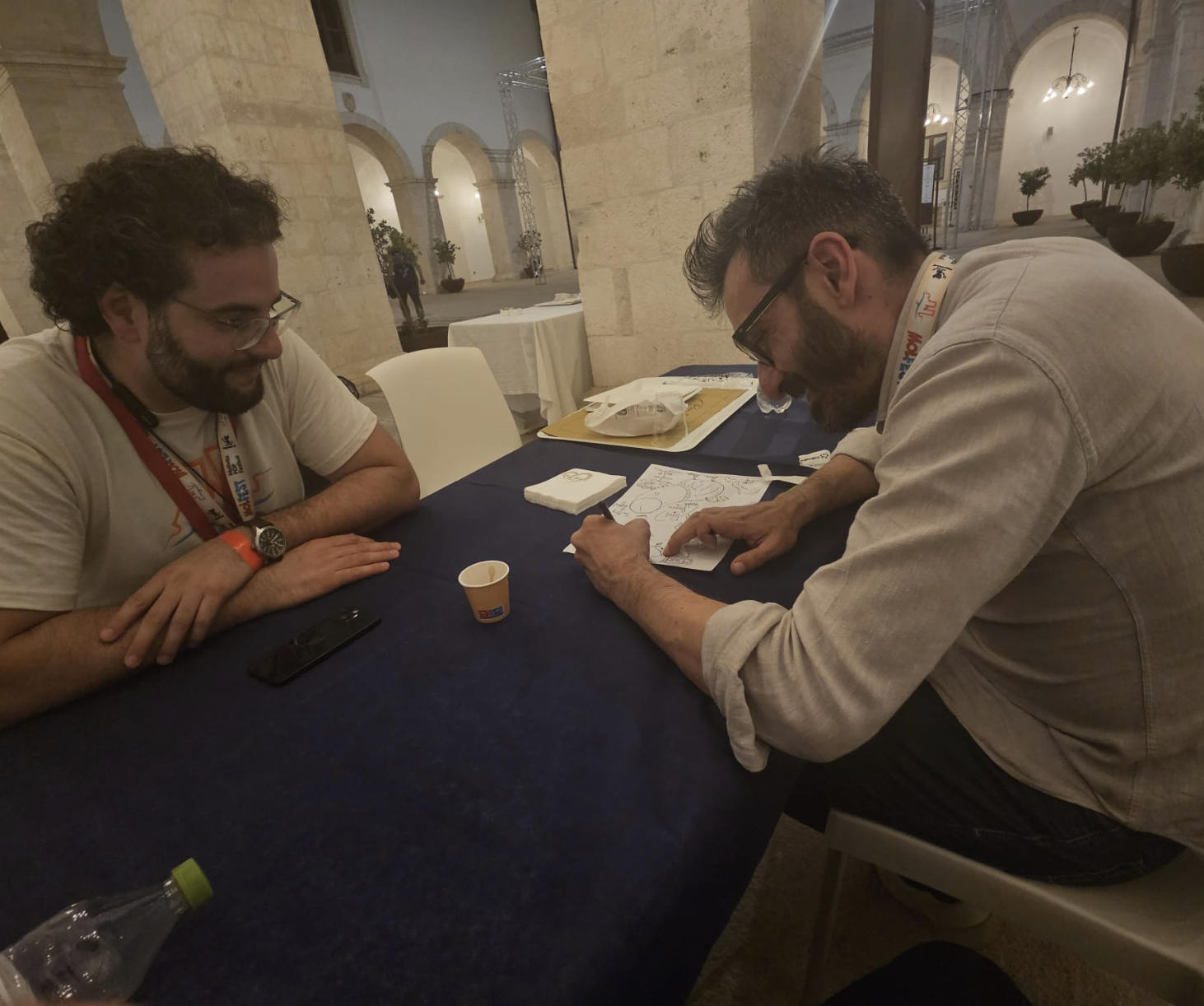 Lezione di character design offerta da Andrea Scoppetta