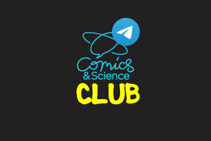 Comics&ScienceCLUB, il logo del canale Telegram di Comics&Science