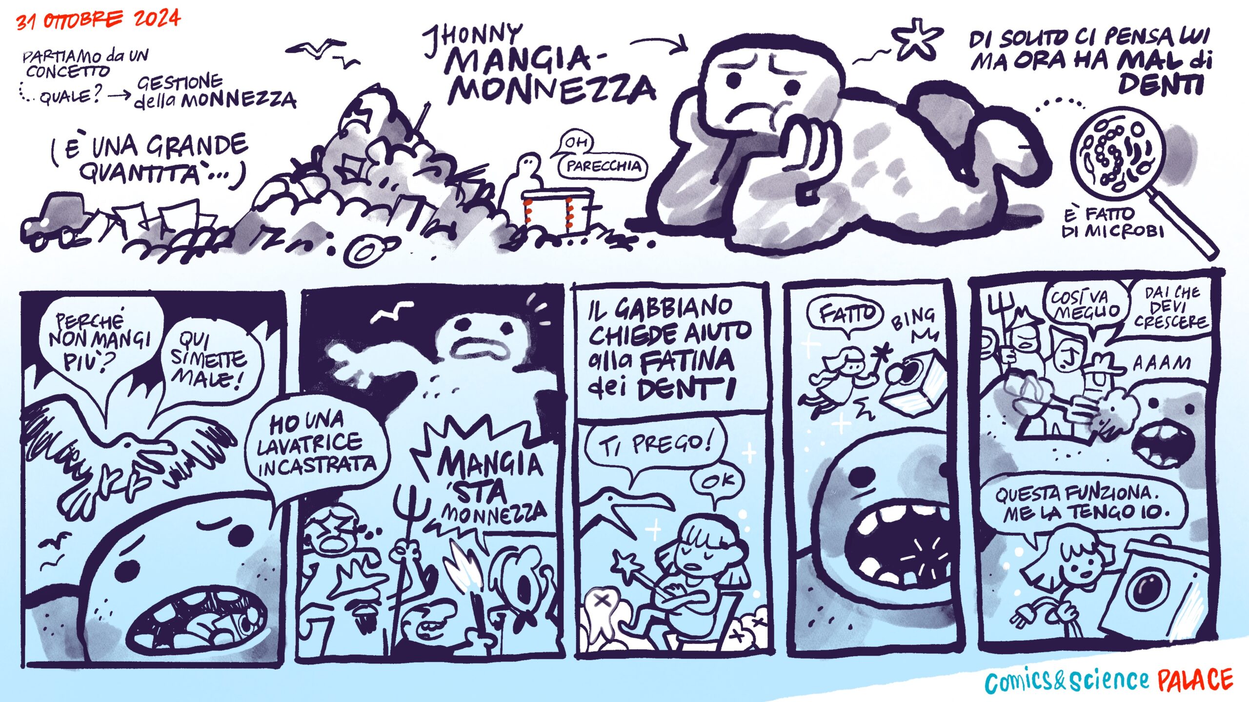 FreeStory realizzata al Comics&Science PALACE