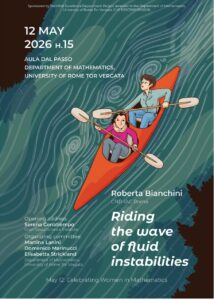 Women in mathematics - riding the wave of fluid instability